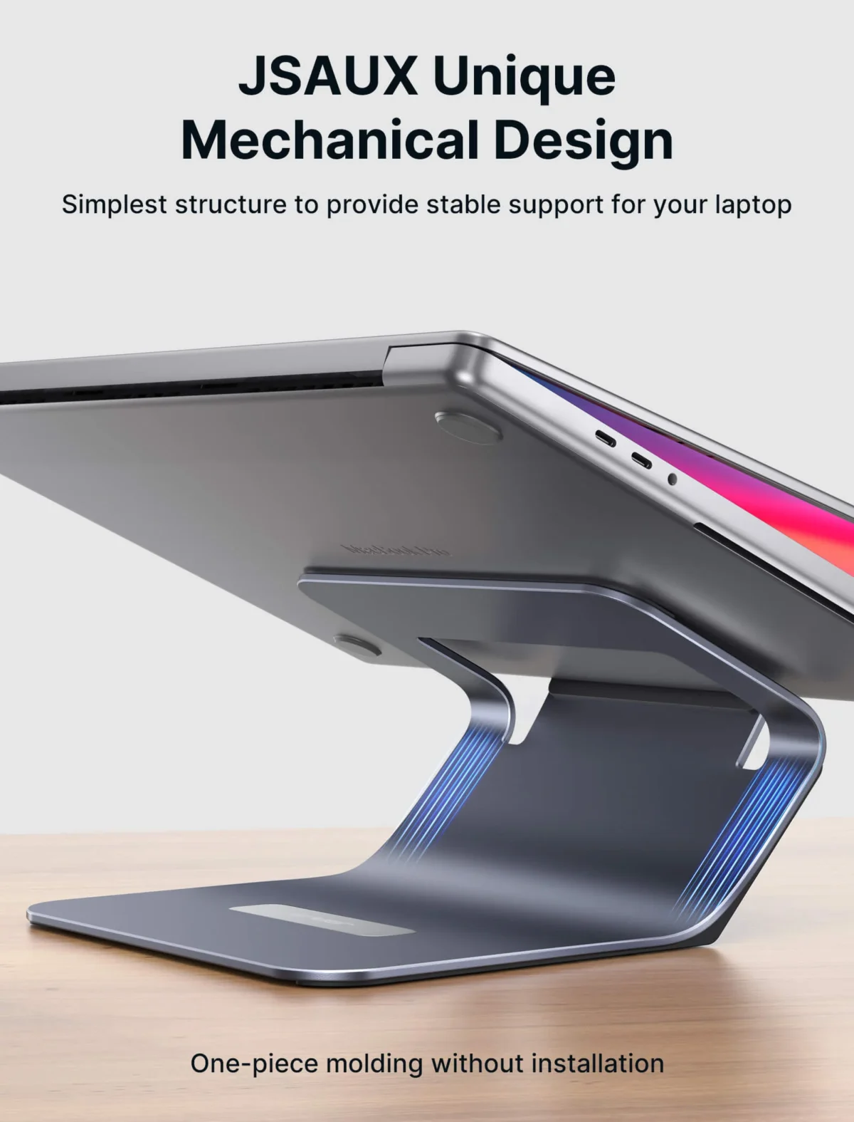 Jsaux Ergonomik ve Çok Yönlü Laptop & Tablet Standı - Görsel 8