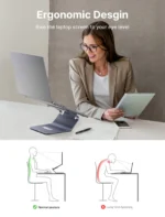 Jsaux Ergonomik ve Çok Yönlü Laptop & Tablet Standı - Görsel 7